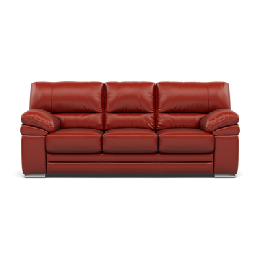 Gino 3 Seater Sofa - 3 Seater Sofa Cat 60 3 Seater Sofas Sterling Home 11 Cat-60/11 Montana Flame Metal Feet