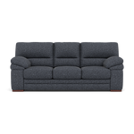 Gino 3 Seater Sofa - 3 Seater Sofa F8 3 Seater Sofas Sterling Home 13 Hopsack Midnight 70005 Wooden Feet