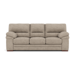 Gino 3 Seater Sofa - 3 Seater Sofa F8 3 Seater Sofas Sterling Home 3 Darwin Mink 50366 Wooden Feet