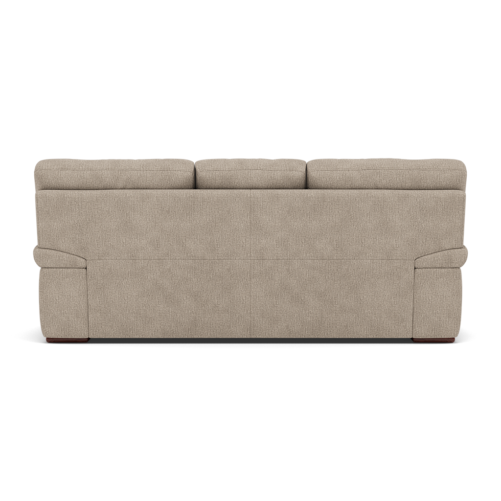 Gino 3 Seater Sofa - 3 Seater Sofa F8 — Darwin Mink 50366 / Wooden Feet, gallery image 2
