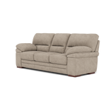 Gino 3 Seater Sofa - 3 Seater Sofa F8 — Darwin Mink 50366 / Wooden Feet, gallery image 3