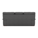 Gino 3 Seater Sofa - 3 Seater Sofa F8 — Hopsack Charcoal 70006 / Wooden Feet, gallery image 2