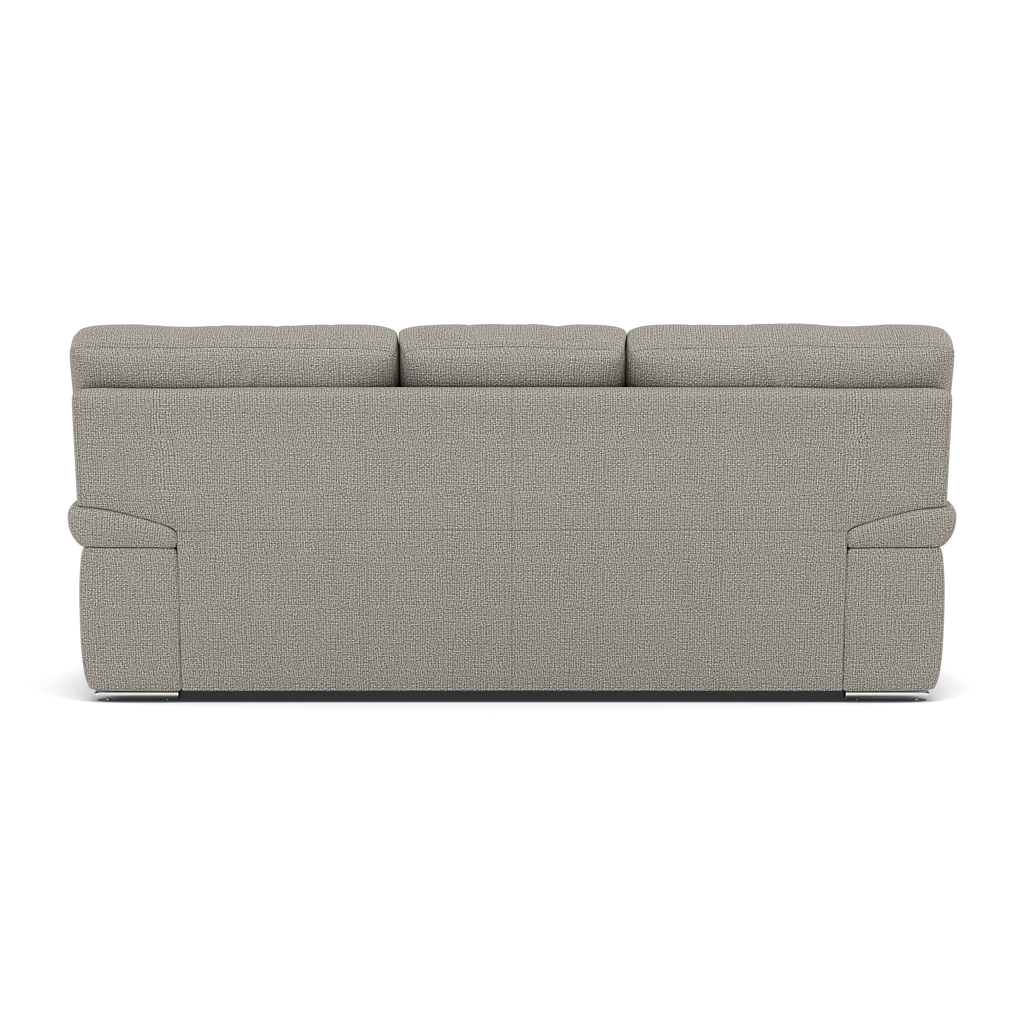 Gino 3 Seater Sofa - 3 Seater Sofa F8 — Hopsack Dove 70001 / Metal Feet, gallery image 2