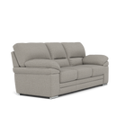 Gino 3 Seater Sofa - 3 Seater Sofa F8 — Hopsack Dove 70001 / Metal Feet, gallery image 1