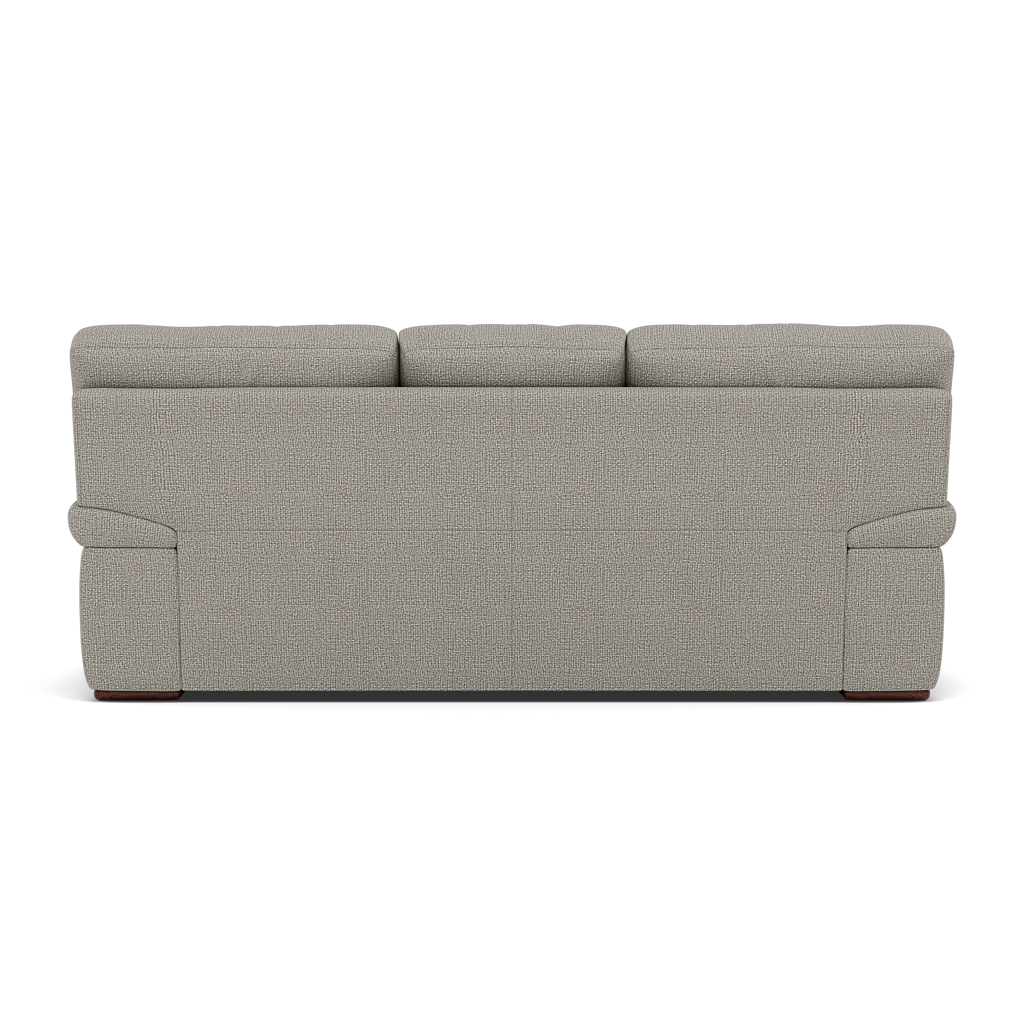 Gino 3 Seater Sofa - 3 Seater Sofa F8 — Hopsack Dove 70001 / Wooden Feet, gallery image 2