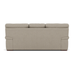 Gino 3 Seater Sofa - 3 Seater Sofa F8 — Hopsack Linen 70004 / Wooden Feet, gallery image 2