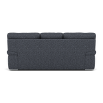 Gino 3 Seater Sofa - 3 Seater Sofa F8 — Hopsack Midnight 70005 / Metal Feet, gallery image 2