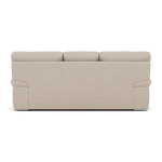 Gino 3 Seater Sofa - 3 Seater Sofa F8 — Hopsack Natural 70002 / Metal Feet, gallery image 2