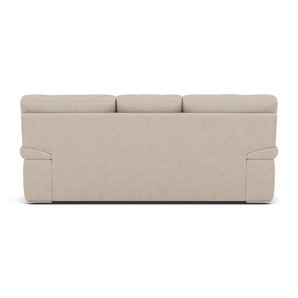 Gino 3 Seater Sofa - 3 Seater Sofa F8 — Hopsack Natural 70002 / Metal Feet, gallery image 2
