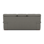 Gino 3 Seater Sofa - 3 Seater Sofa F8 — Hopsack Platinum 70003 / Wooden Feet, gallery image 2