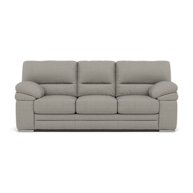 Gino 3 Seater Sofa - 3 Seater Sofa F8 3 Seater Sofas Sterling Home 4 Hopsack Dove 70001 Metal Feet