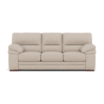 Gino 3 Seater Sofa - 3 Seater Sofa F8 3 Seater Sofas Sterling Home 7 Hopsack Natural 70002 Wooden Feet