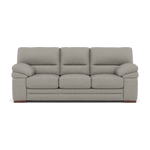 Gino 3 Seater Sofa - 3 Seater Sofa F8 3 Seater Sofas Sterling Home 5 Hopsack Dove 70001 Wooden Feet