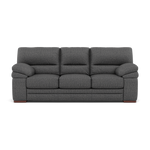 Gino 3 Seater Sofa - 3 Seater Sofa F8 3 Seater Sofas Sterling Home 15 Hopsack Charcoal 70006 Wooden Feet