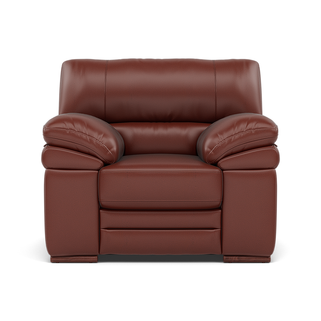 Gino Armchair - Armchair Cat 60 Sterling Home 8 Cat-60/07 Montana Butterscotch Wooden Feet