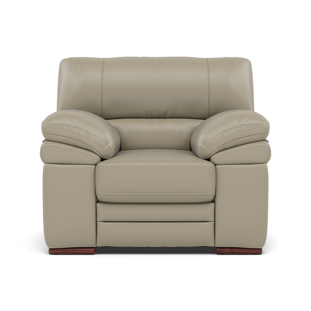 Gino Armchair - Armchair Cat 60 Sterling Home 24 Cat-60/23 Montana Lead Grey Wooden Feet