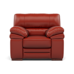 Gino Armchair - Armchair Cat 60 Sterling Home 12 Cat-60/11 Montana Flame Wooden Feet