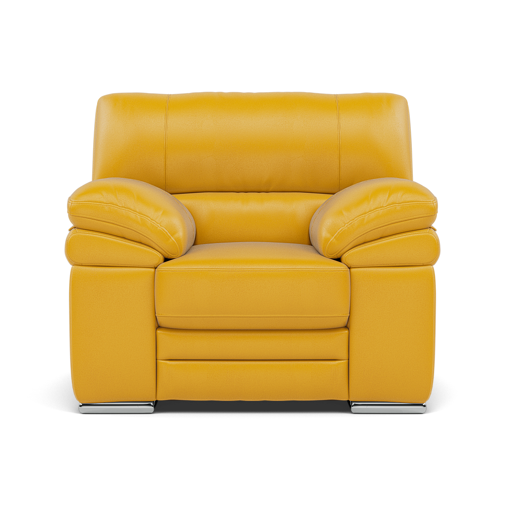 Gino Armchair - Armchair Cat 60 Sterling Home 9 Cat-60/10 Montana Sunburst Metal Feet