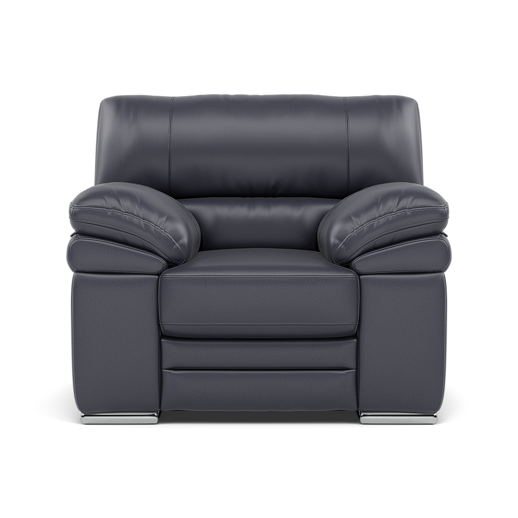 Gino Armchair - Armchair Cat 60 Sterling Home 17 Cat-60/18 Montana Lavender Grey Metal Feet