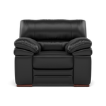 Gino Armchair - Armchair Cat 60 Sterling Home 22 Cat-60/22 Montana Jet Black Wooden Feet