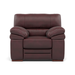 Gino Armchair - Armchair Cat 60 Sterling Home 14 Cat-60/15 Montana Ruby Wooden Feet