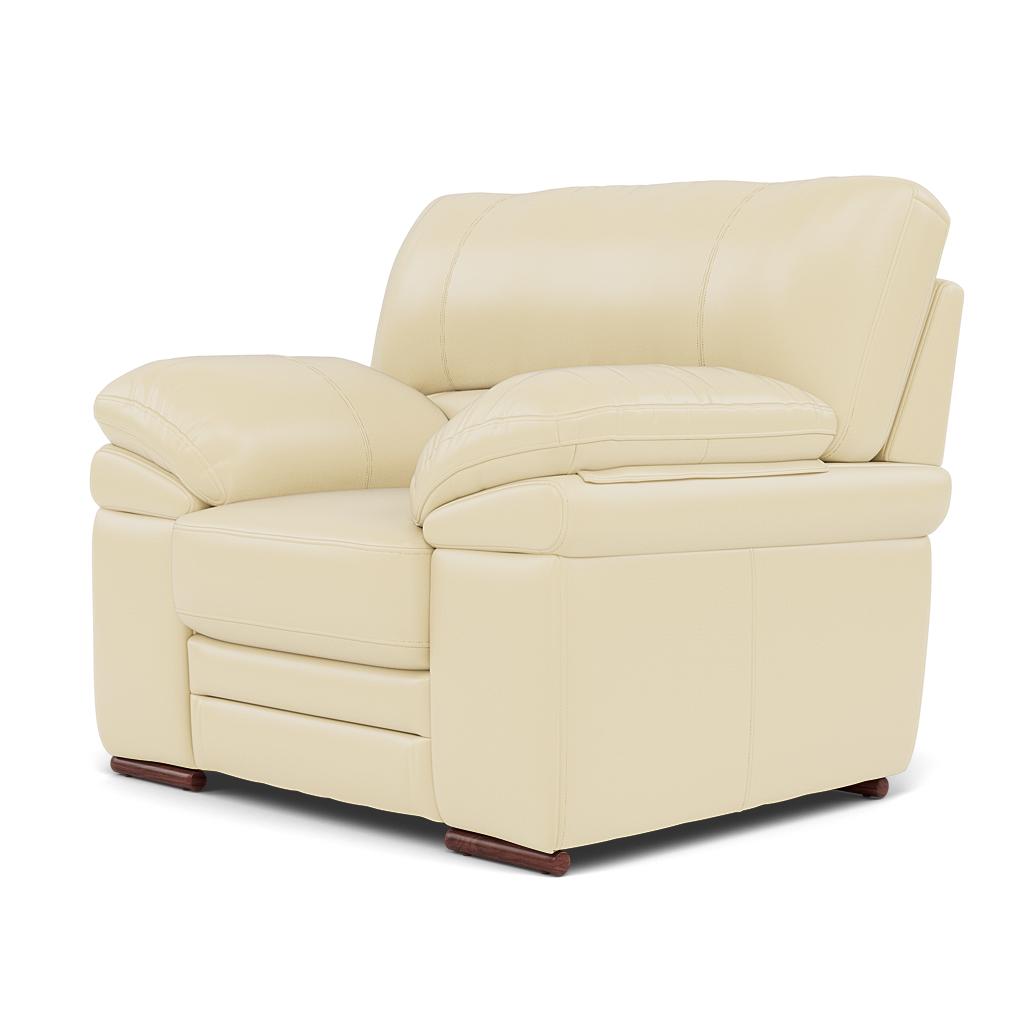 Gino Armchair - Armchair Cat 60 — Cat-60/02 Montana Cool Cream / Wooden Feet, gallery image 3