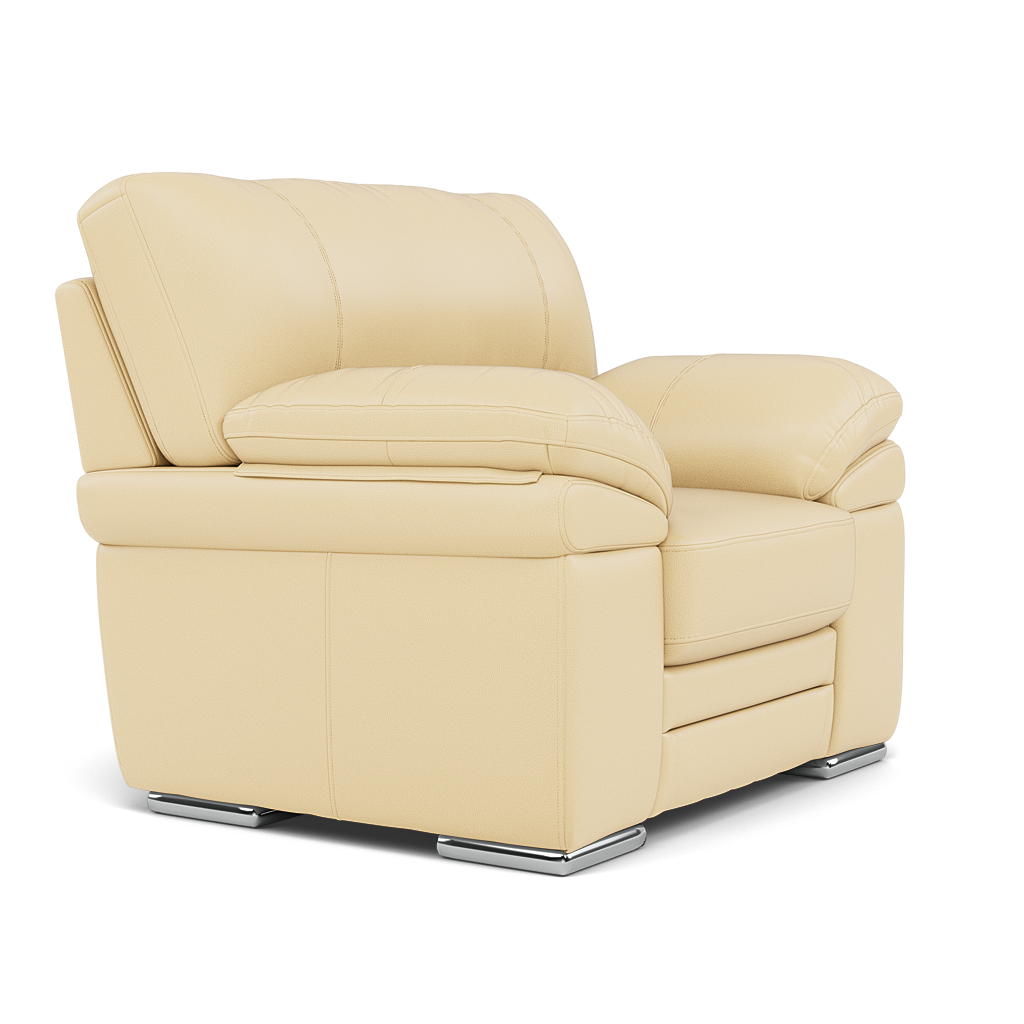 Gino Armchair - Armchair Cat 60 — Cat-60/04 Montana Vanilla Cream / Metal Feet, gallery image 1