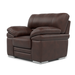 Gino Armchair - Armchair Cat 60 — Cat-60/08 Montana Chocolate / Metal Feet, gallery image 3