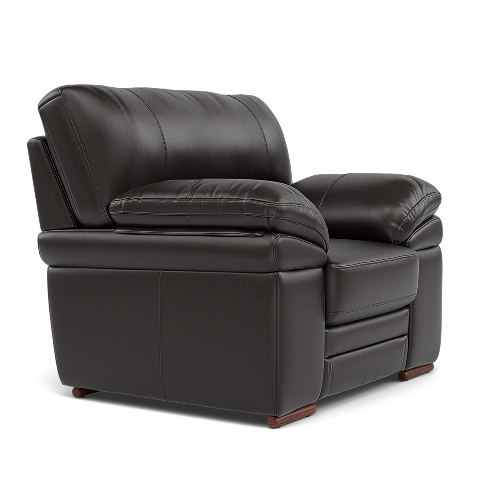 Gino Armchair - Armchair Cat 60 — Cat-60/09 Montana Black Coffee / Wooden Feet, gallery image 1