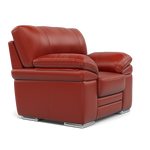 Gino Armchair - Armchair Cat 60 — Cat-60/11 Montana Flame / Metal Feet, gallery image 1