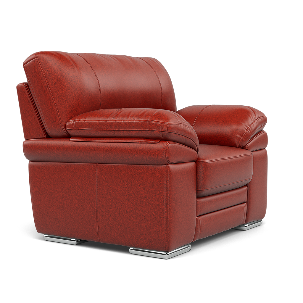 Gino Armchair - Armchair Cat 60 — Cat-60/11 Montana Flame / Metal Feet, gallery image 1