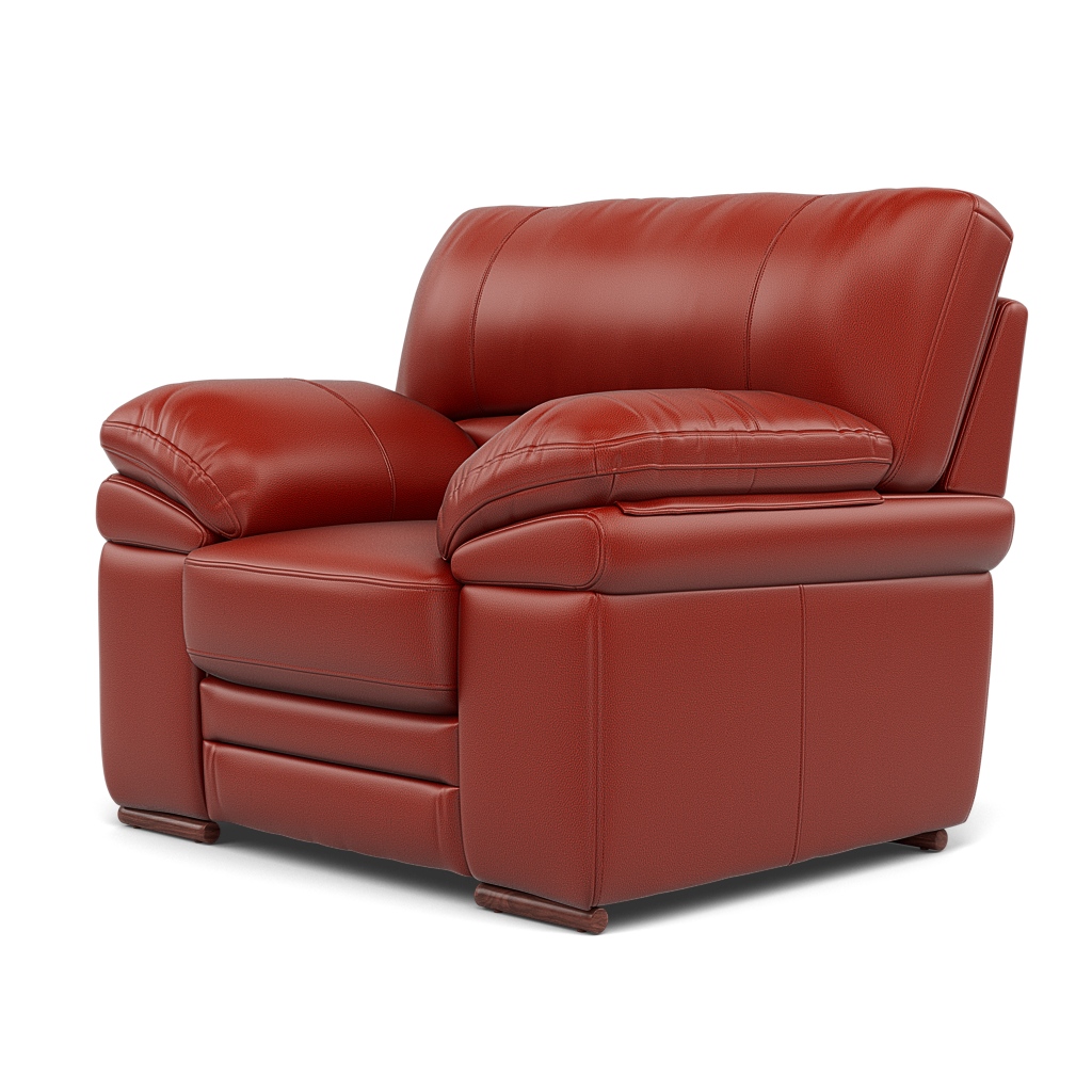 Gino Armchair - Armchair Cat 60 — Cat-60/11 Montana Flame / Wooden Feet, gallery image 3