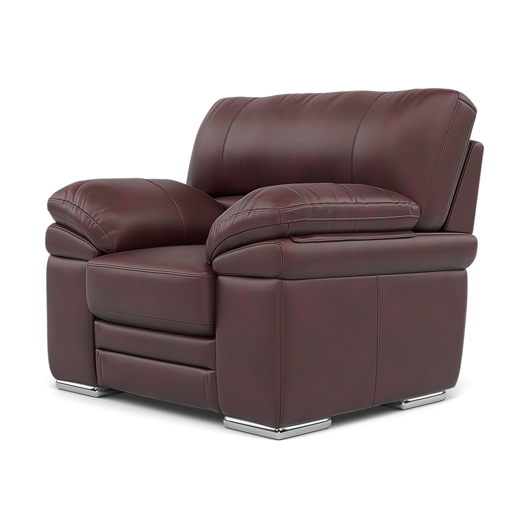 Gino Armchair - Armchair Cat 60 — Cat-60/15 Montana Ruby / Metal Feet, gallery image 3
