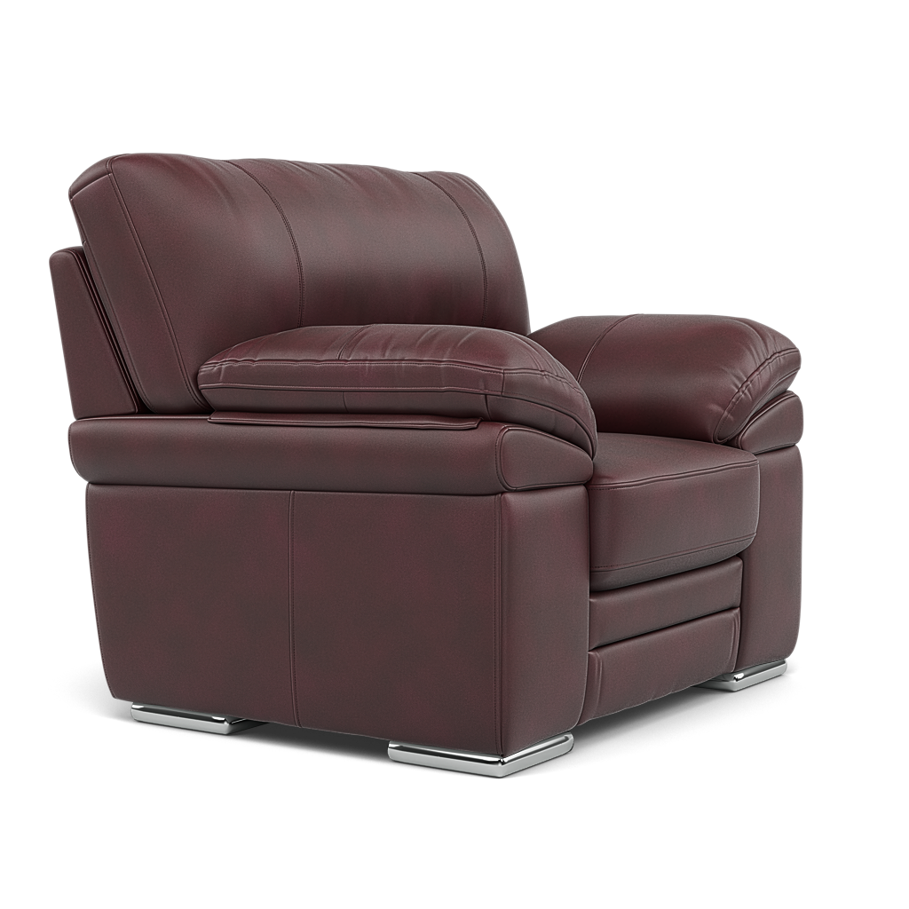 Gino Armchair - Armchair Cat 60 — Cat-60/15 Montana Ruby / Metal Feet, gallery image 1
