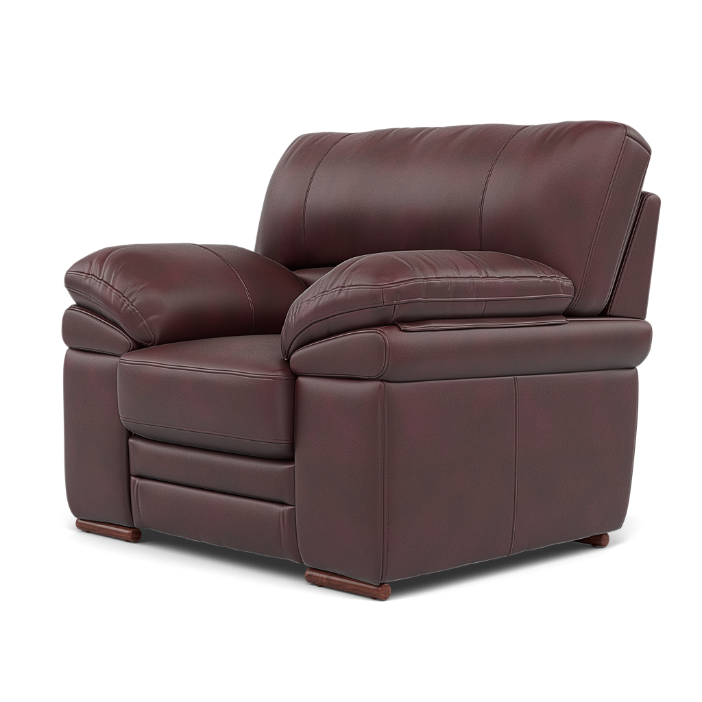 Gino Armchair - Armchair Cat 60 — Cat-60/15 Montana Ruby / Wooden Feet, gallery image 3