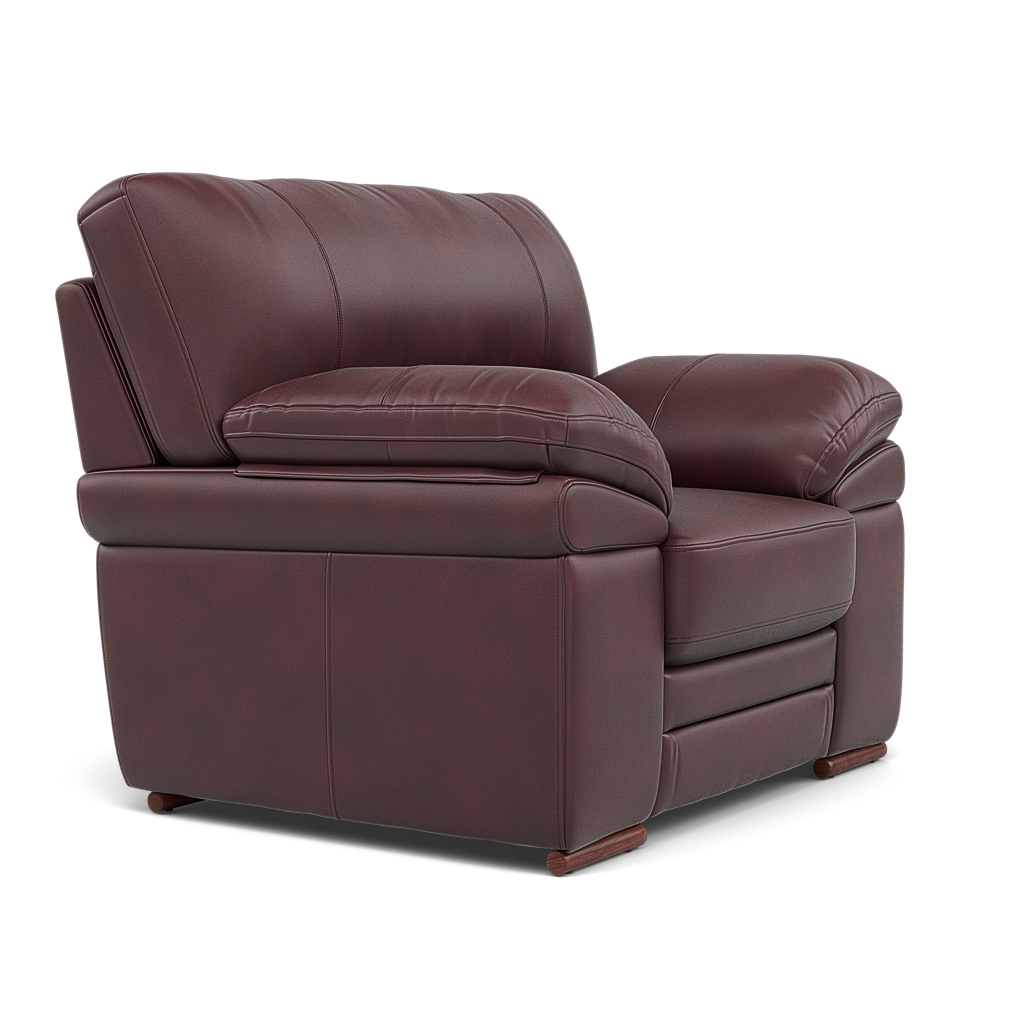 Gino Armchair - Armchair Cat 60 — Cat-60/15 Montana Ruby / Wooden Feet, gallery image 1