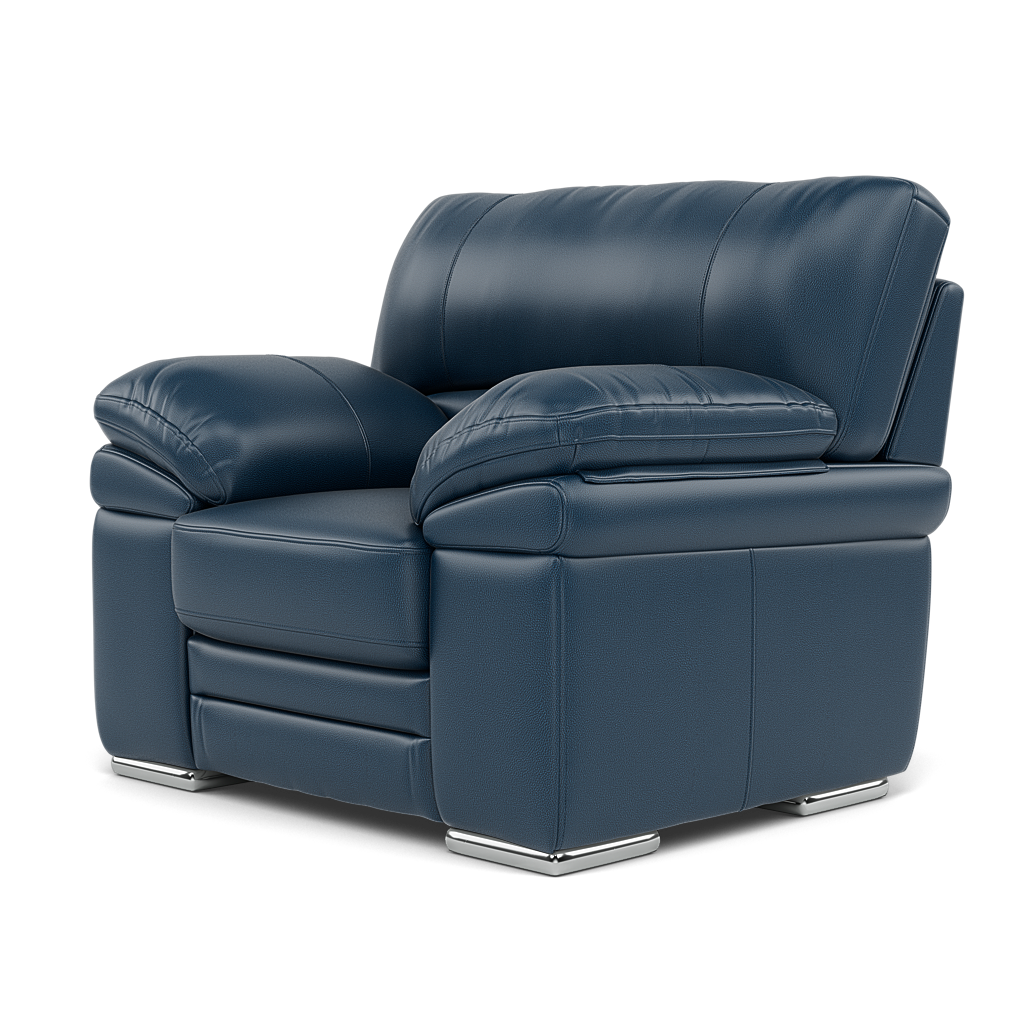 Gino Armchair - Armchair Cat 60 — Cat-60/17 Montana Ocean / Metal Feet, gallery image 3