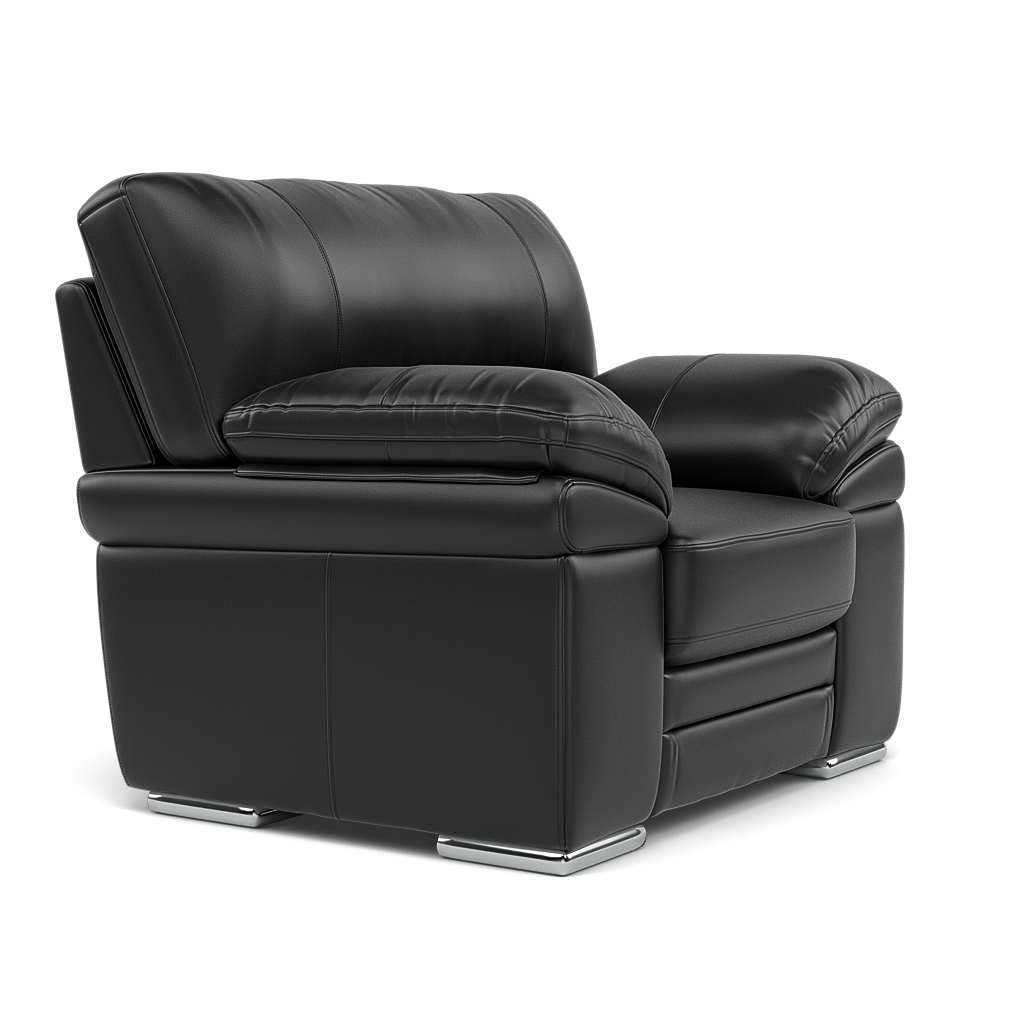 Gino Armchair - Armchair Cat 60 — Cat-60/22 Montana Jet Black / Metal Feet, gallery image 1