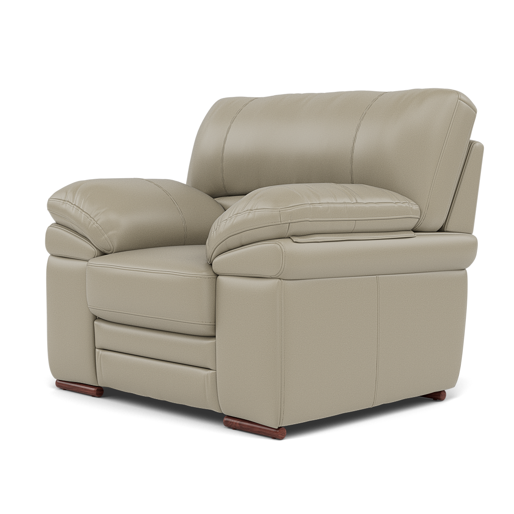Gino Armchair - Armchair Cat 60 — Cat-60/23 Montana Lead Grey / Wooden Feet, gallery image 3