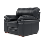 Gino Armchair - Armchair Cat 60 — Cat-60/24 Montana Navy / Wooden Feet, gallery image 3