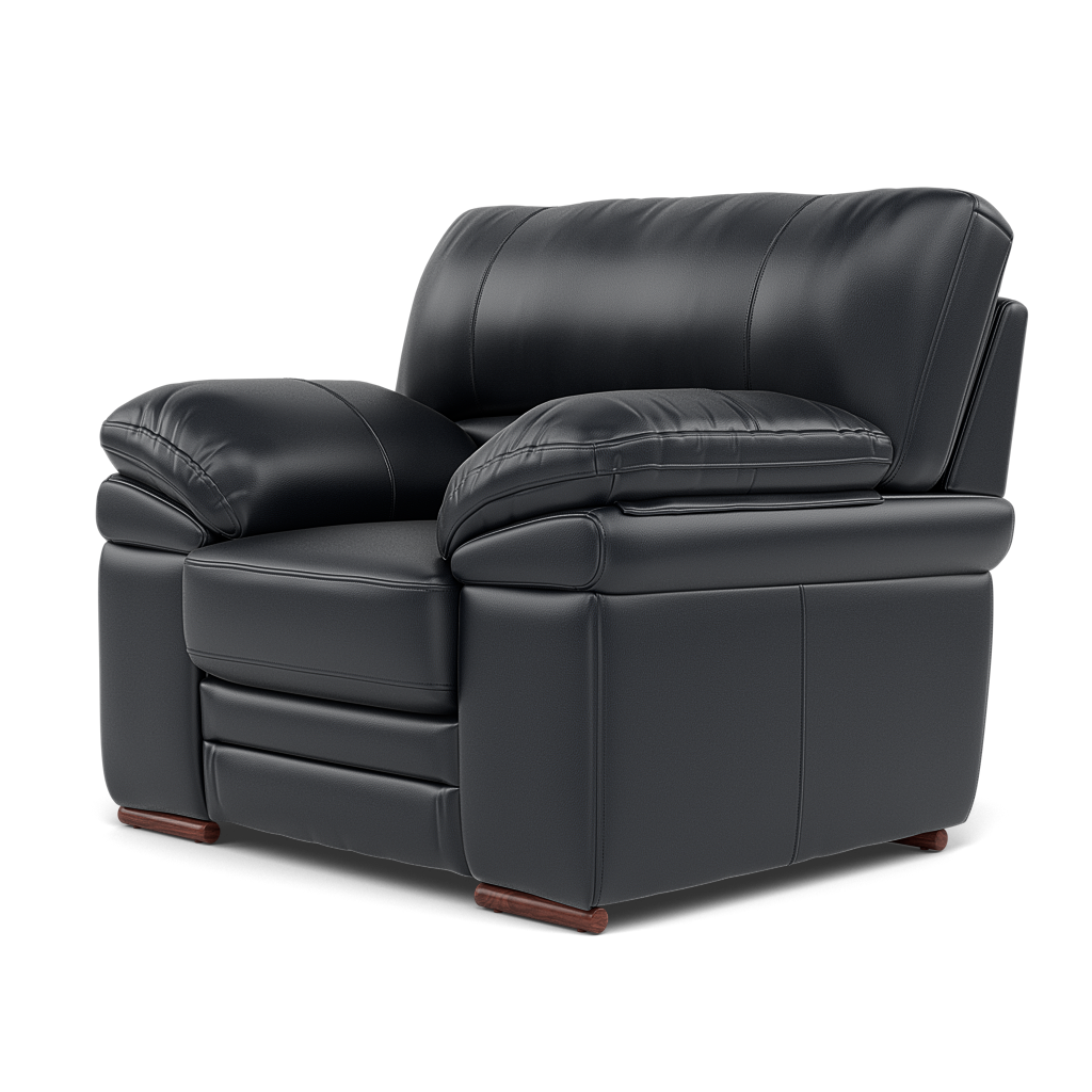 Gino Armchair - Armchair Cat 60 — Cat-60/24 Montana Navy / Wooden Feet, gallery image 3