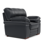 Gino Armchair - Armchair Cat 60 — Cat-60/24 Montana Navy / Wooden Feet, gallery image 1