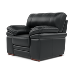 Gino Armchair - Armchair Cat 60 — Cat-60/25 Montana Charcoal / Wooden Feet, gallery image 3