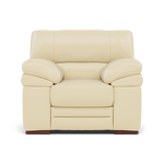 Gino Armchair - Armchair Cat 60 Sterling Home 2 Cat-60/02 Montana Cool Cream Wooden Feet