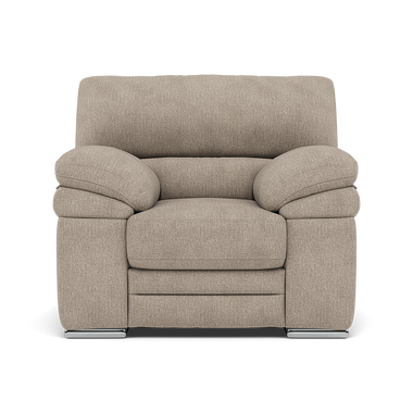 Gino Armchair - Armchair F8 Sterling Home 1 Darwin Mink 50366 Metal Feet