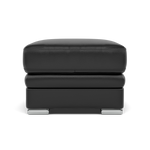 Gino Footstool - Footstool Cat 55 Footstools Sterling Home 1 Cat-55/72 New Club Dark Grey Metal Feet