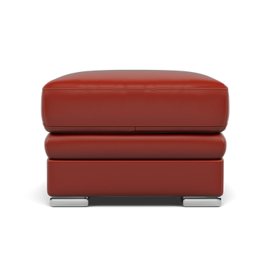 Gino Footstool - Footstool Cat 60 Sterling Home 11 Cat-60/11 Montana Flame Metal Feet
