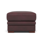Gino Footstool - Footstool Cat 60 Sterling Home 14 Cat-60/15 Montana Ruby Wooden Feet