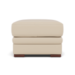 Gino Footstool - Footstool Cat 60 Sterling Home 6 Cat-60/05 Montana Bone China Wooden Feet