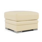 Gino Footstool - Footstool Cat 60 — Cat-60/02 Montana Cool Cream / Metal Feet, gallery image 1